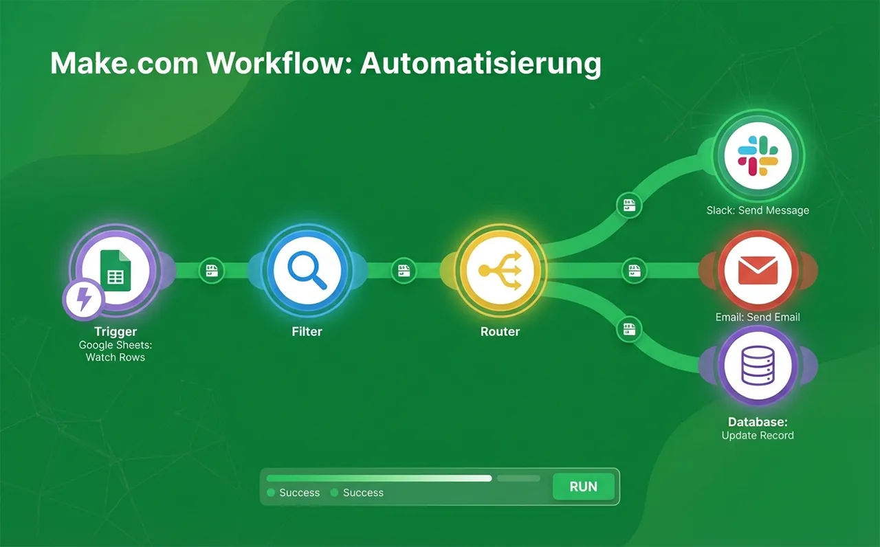 Make.com-Automatisierung Screenshot